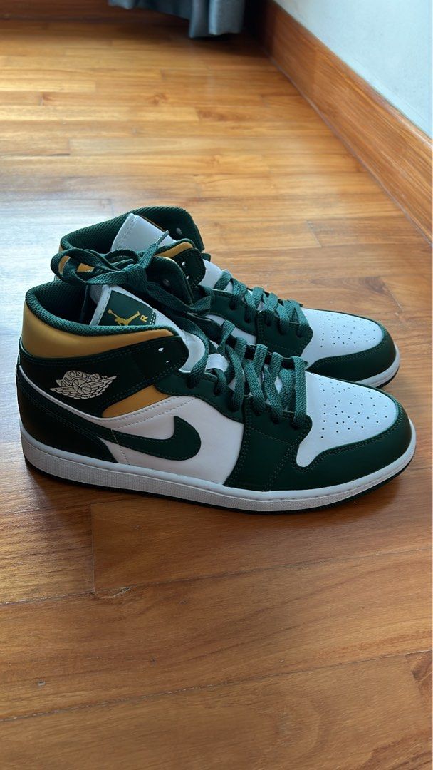 Air Jordan 1 Green Yellow