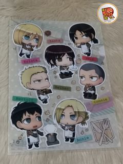 AOT Attack on Titan Clearfile Folder A4 Pack 2s