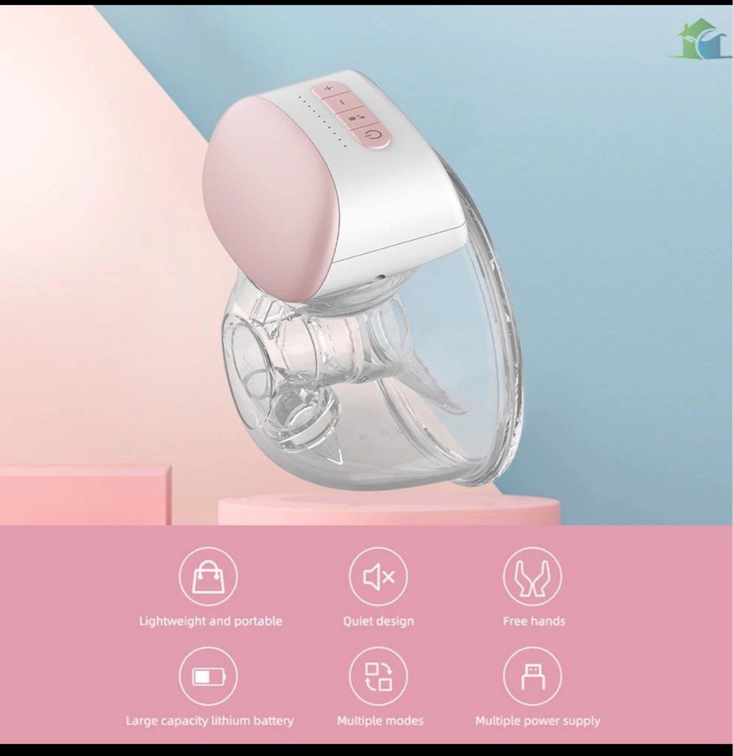 YOUHA Wearable Breast Pump Hands Free Electric Single Portable Wearable  Breast Cup 8oz/240ml BPA-free 3 Modes 9 Suction Levels Rechargeable Comfort  Breastfeeding Milk Collector 
