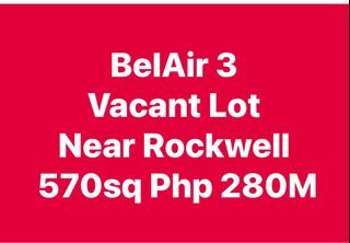 BELAIR 3 , walking distance to Rockwell about 300 meters