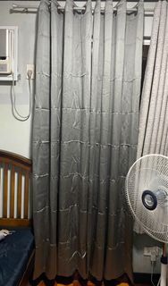 Blackout curtains 7ft. (gray)