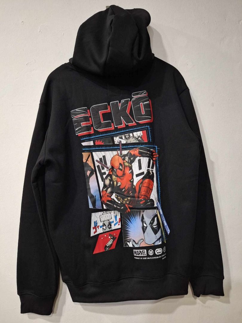 Marvel x Ecko Deadpool Hoodie Men s Fashion Coats Jackets and Outerwear on Carousell