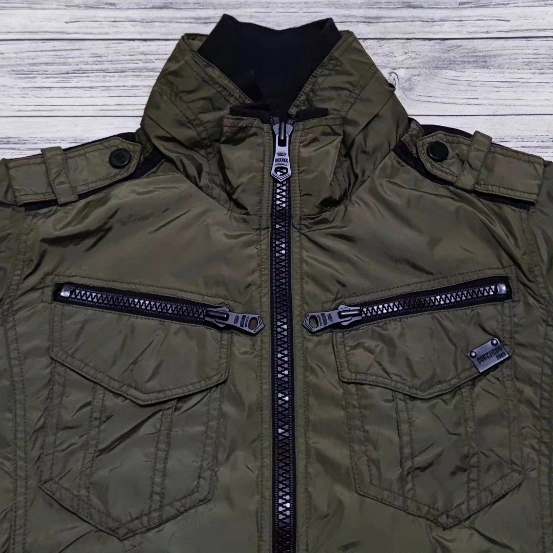 ★BUCKAROO★ Out Pocket Hood JP Dark Khaki B245JP400P Depop unbeatable buckaroo original vintage jacket