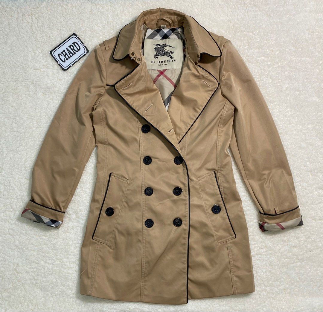 Burberry replica coat deals