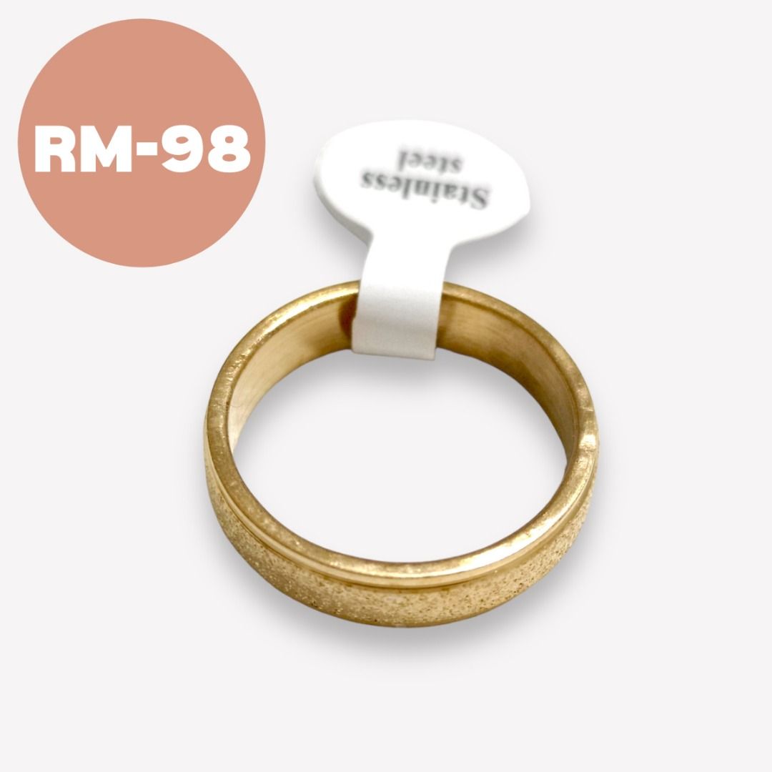 Gold ring for birthday gift cheap