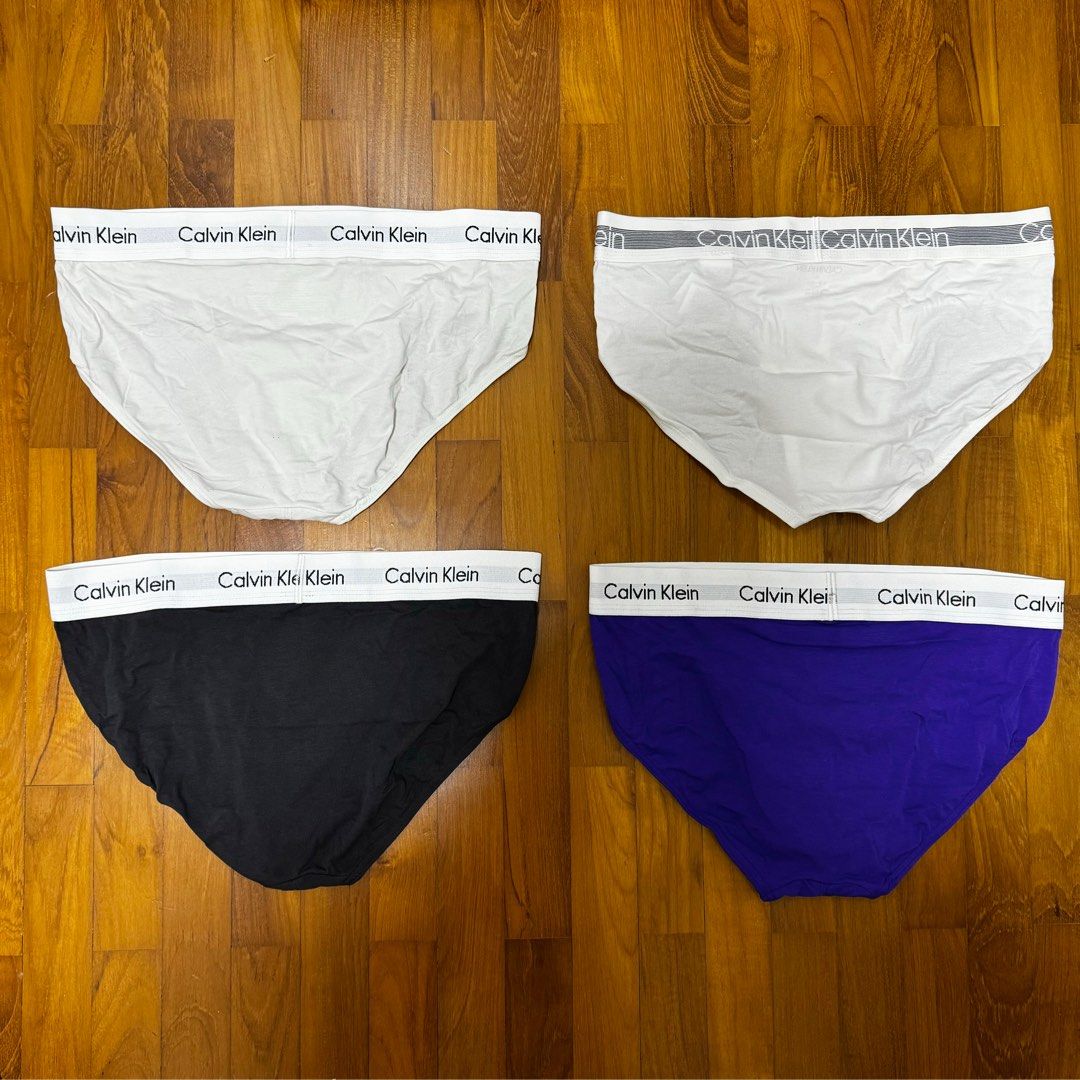 Calvin Klein (CK) Men's White Briefs Underwear, Men's Fashion, Bottoms, New  Underwear on Carousell