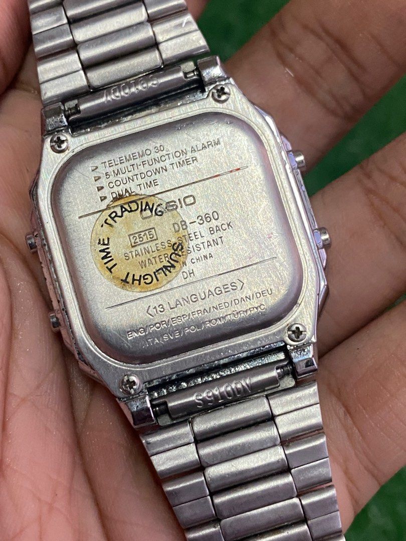 Casio db 360 original vs fake sales