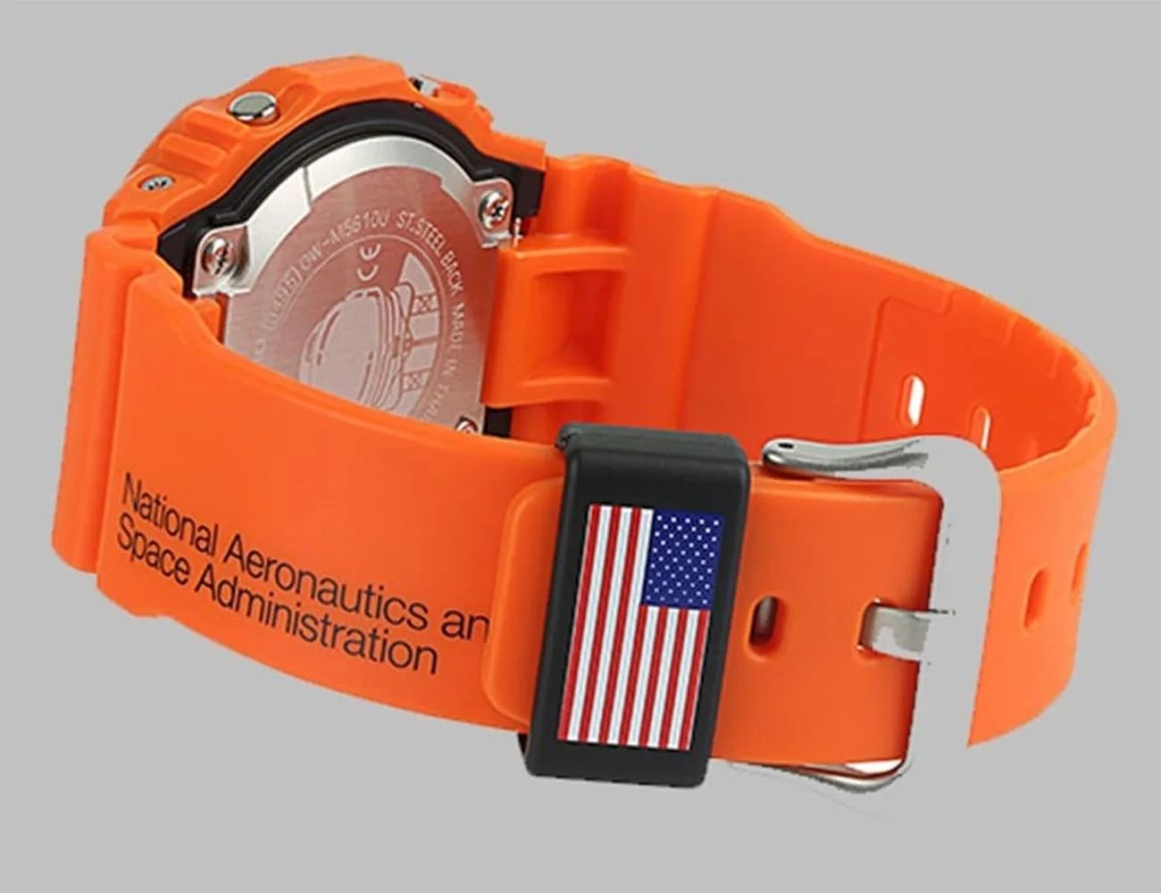 Casio discount orange watch