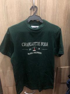 Charlotte Folk Green Shirt