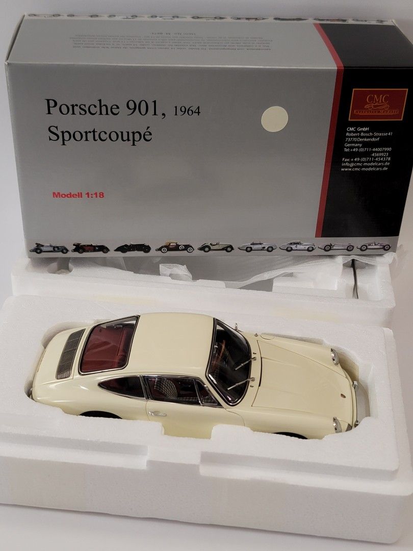 1/18 CMC ポルシェ 901(911) 1964 ホワイト 1/18 CMC ポルシェ 901(911) 1964 ホワイト 1/18 CMC Porsche