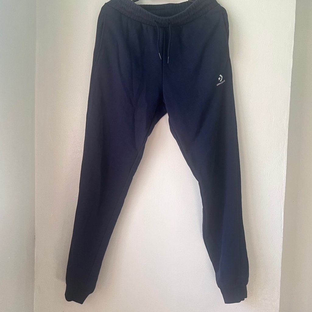 converse dark blue joggers Women s Fashion Bottoms Other