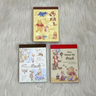 Disney Winnie the Pooh Mini Notepad (Authentic)