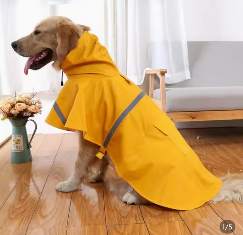 Puppy discount rain jacket