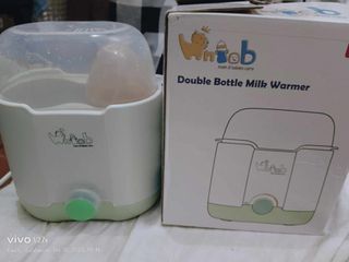 double Bottle milk warmer