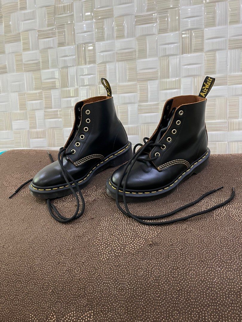 Dr Martens 101 Archive Lace Up Leather Boots Women s Fashion