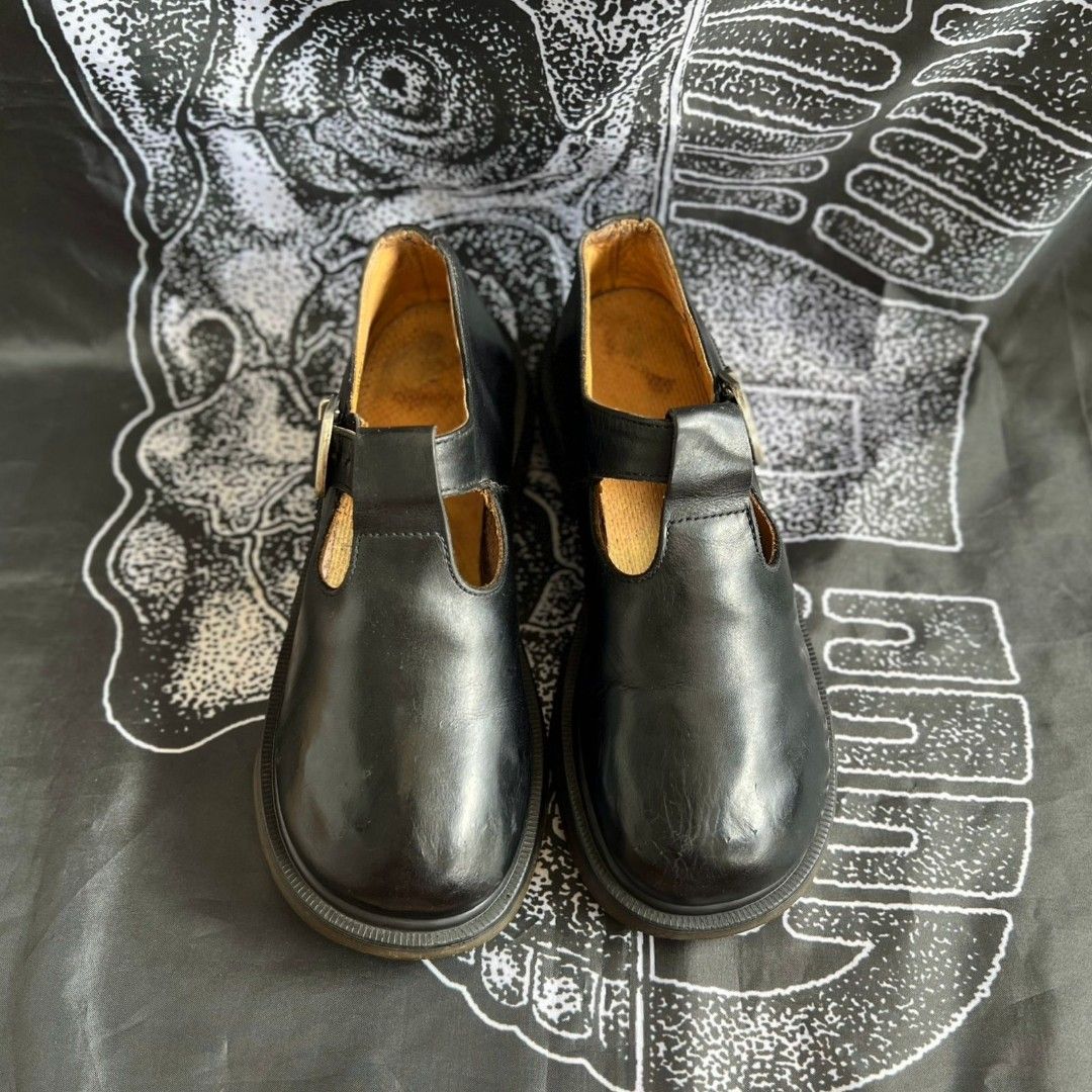 Dr martens t strap sales
