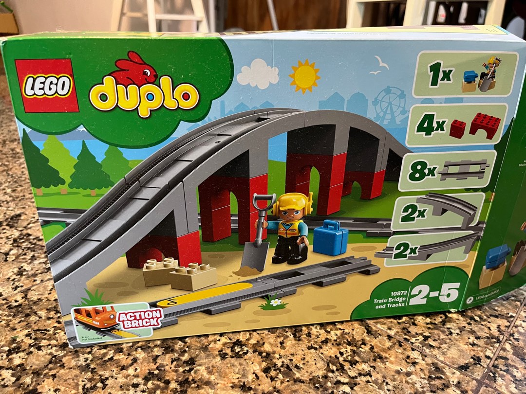 Duplo train track extension Hobbies Toys Toys Games on Carousell