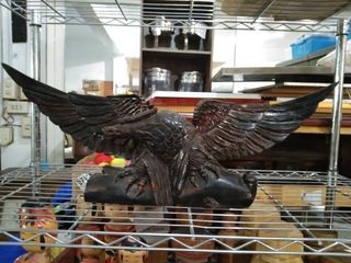 Eagle wood sculpture