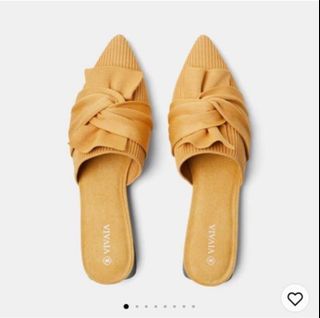 Cheap on sale yellow flats