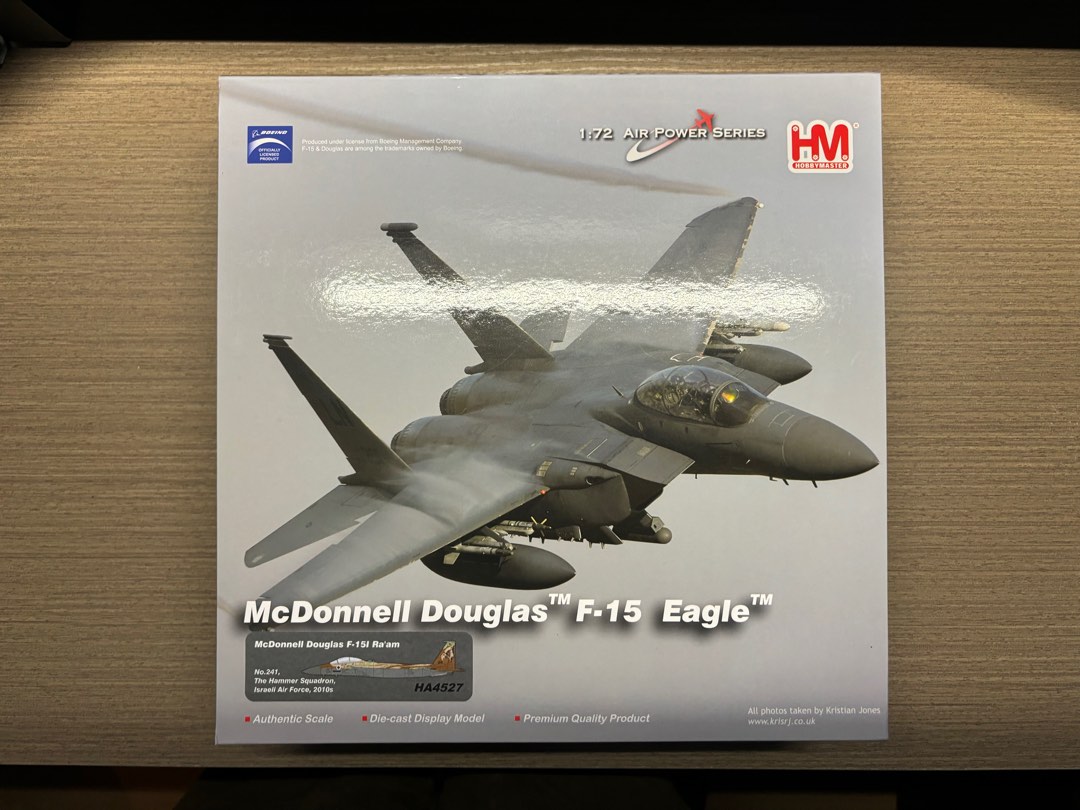 HobbyMaster Hobby Master Diecast 1/72 HA4527 McDonnell Douglas F15 