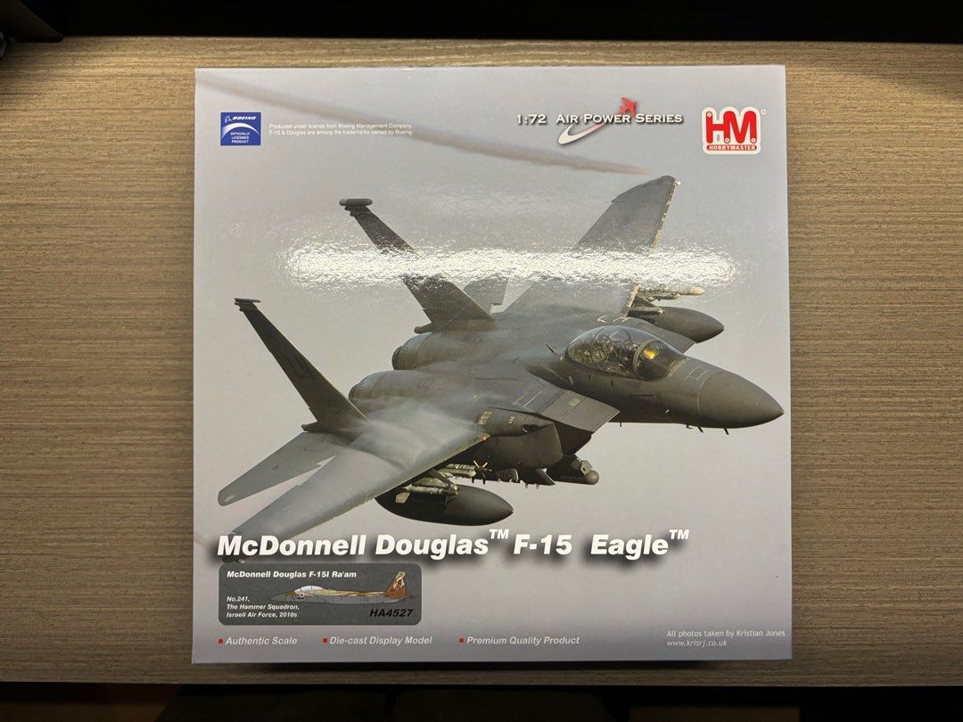 HobbyMaster Hobby Master Diecast 1/72 HA4527 McDonnell Douglas F15