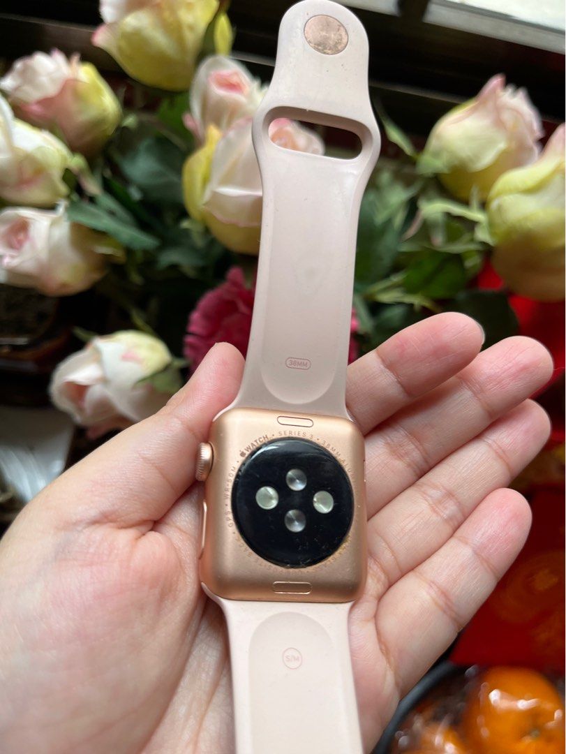 Apple watch series 3 38mm rose gold price online
