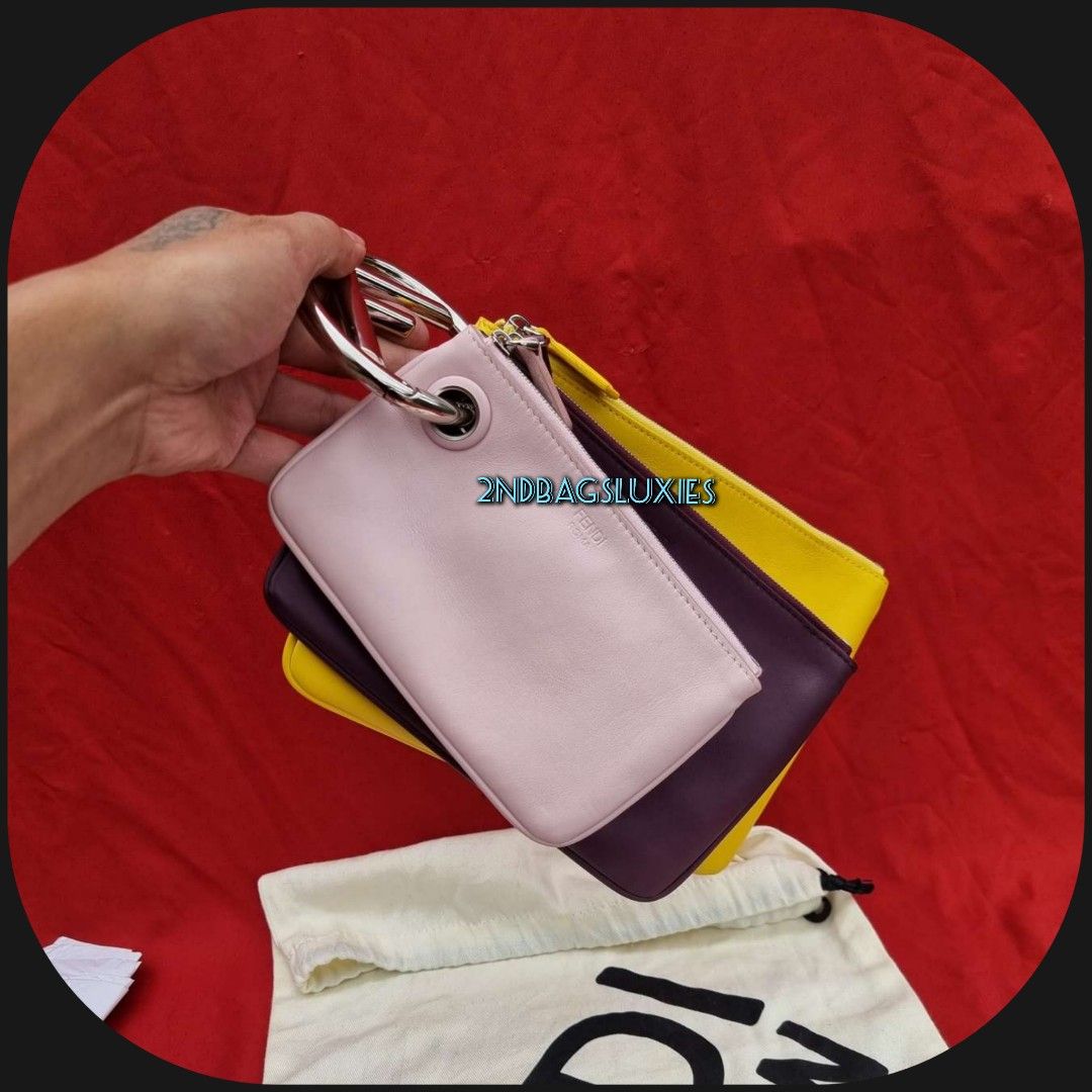 Fendi triplette pouch store