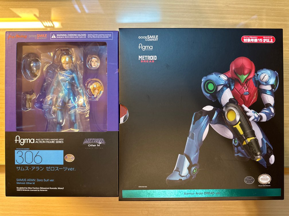 Figma 306 583, Samus Aran: Zero Suit ver. And Dani's Aran Dread