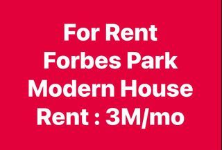Forbes park modern house