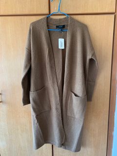 Forever 21 駱駝色長針織外套64239924842370110