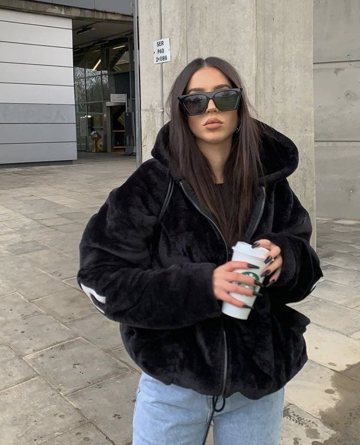 FOREVER 21 Faux Fur Hoodie Jacket Women s Fashion Coats Jackets and Outerwear on Carousell