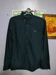 FRED PERRY BUTTON DOWN LONG SLEEVES