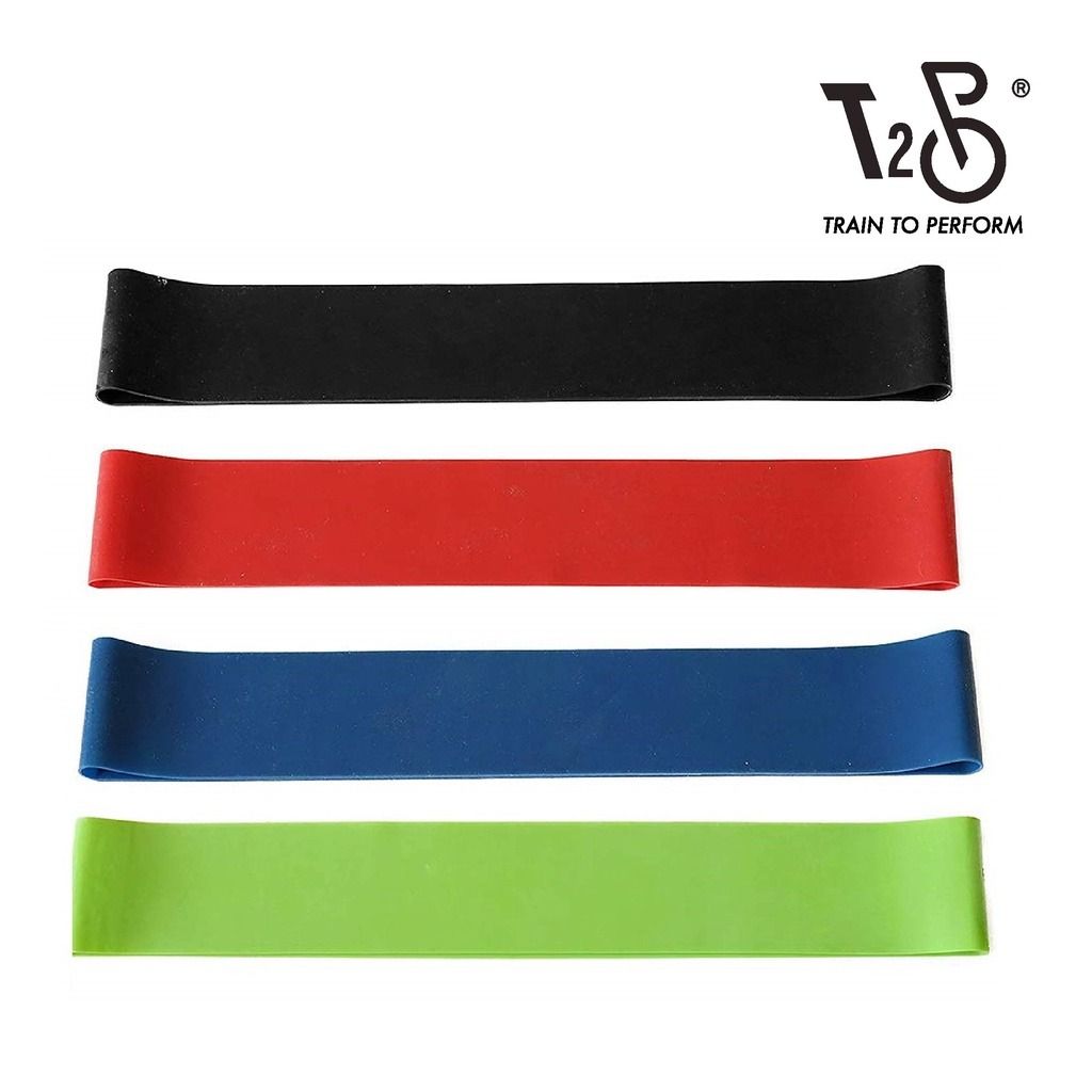 FREE DELIVERY 4PCS Resistance Band Yoga Training Slim Thighs Recovery Physiotherapy Knee Rebuilding Multi Purpose
