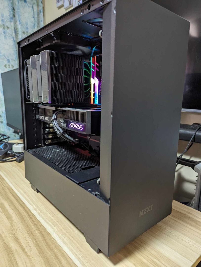 Gaming PC Rig Ryzen 7 5800x | RTX 4060 8GB | 16GB RAM | B450M Aorus ...