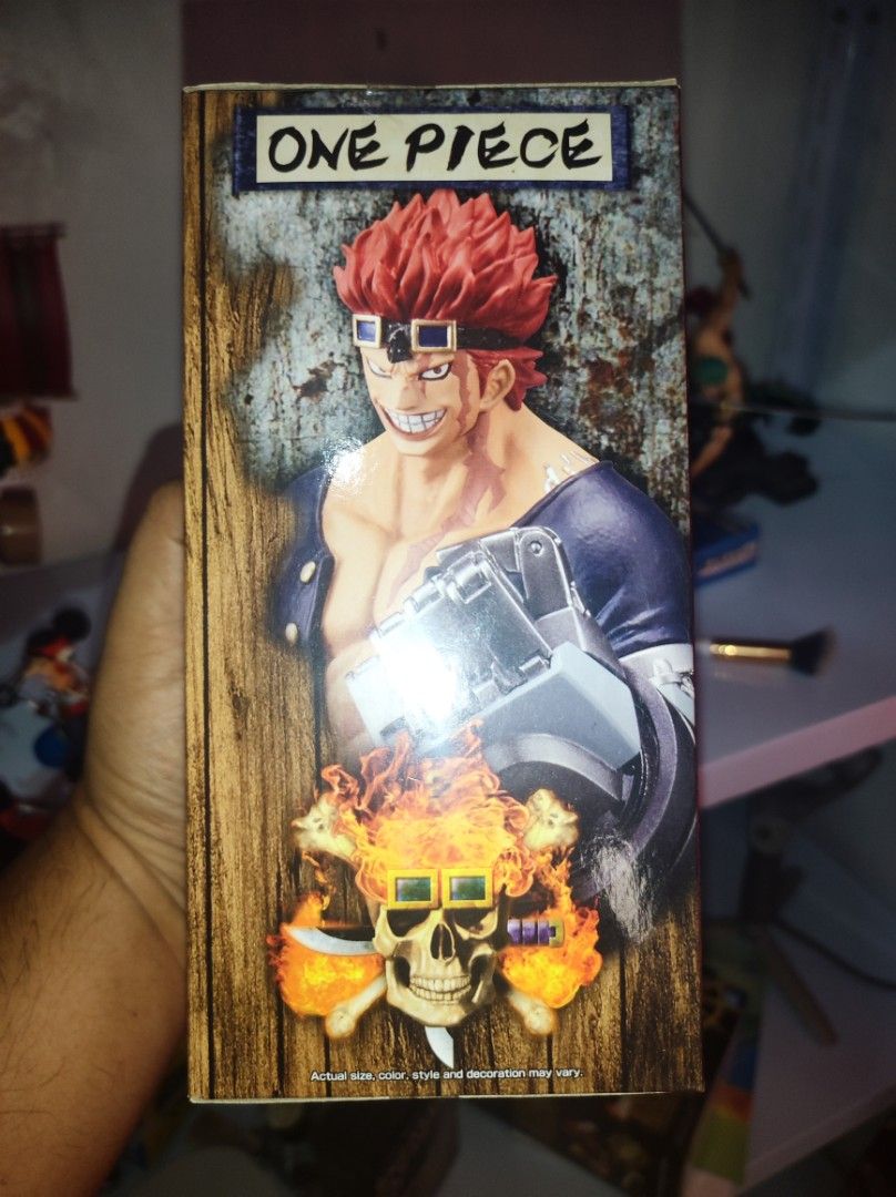 GRANDLINE MEN EUSTASS KID MISB (Category: Figurines & Statues) located in Pasig City. Submitted by cuadromichael (Listing ID 1286295027, Image 2). Description: READY LALAMOVE NA PO FIRST TO PAYMENT/ RESERVATION W/ DP MOP: GCASH/ BPI MOD: LALAMOVE/ LBC LOC: ISMAR KALAWAAN PASIG LEGIT CHECK: YES TO UNLI-VOUCH PAGE: Haki Toys Shop N' Kolek.