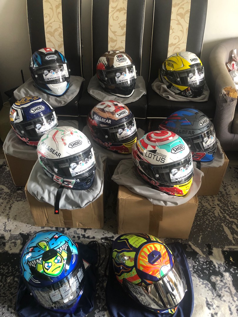 Helmet AGV shoei Fullface full face Auto Accessories on Carousell