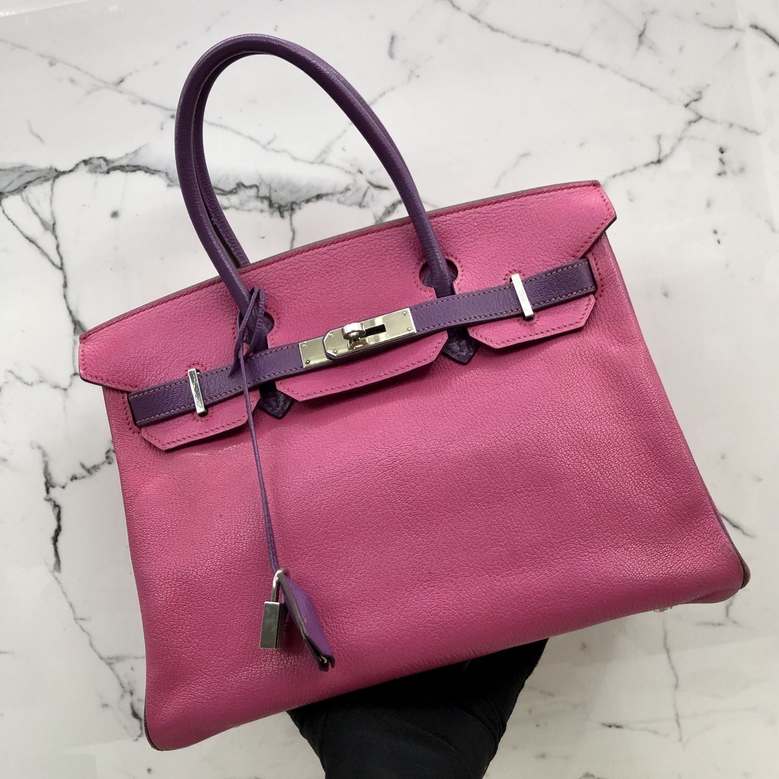 Purple birkin hotsell