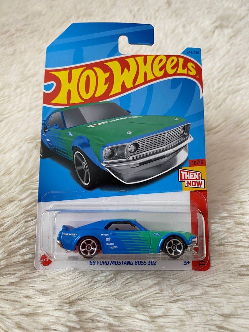Hot wheels 1969 top ford mustang boss 302
