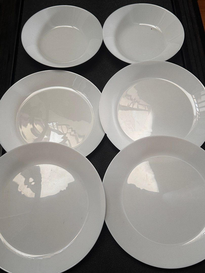 IKEA plates & deep plates (Category: Dinnerware & Cutlery) located in Victoria. Submitted by guci.clo (Listing ID 1286296859, Image 3). Description: .