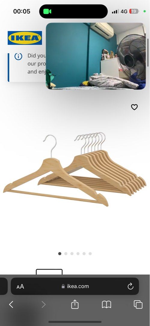 Wood hangers ikea sale