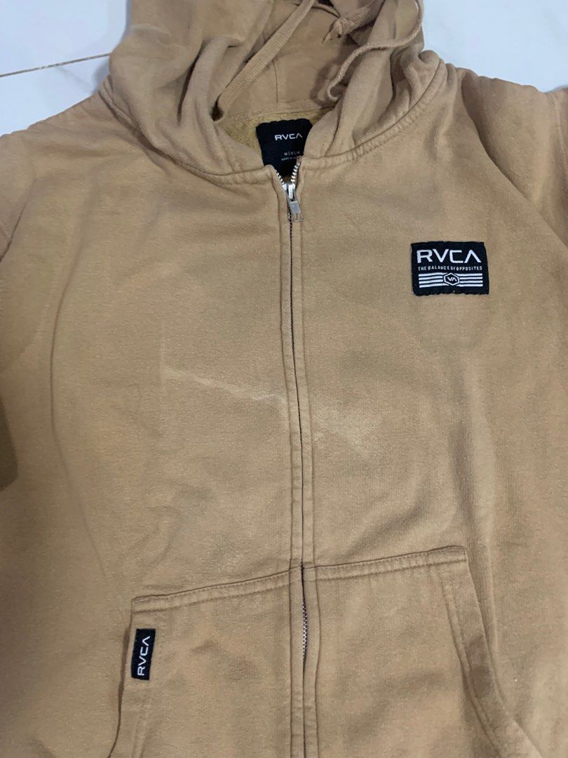 Jacket hoodie (Category: Coats, Jackets and Outerwear) located in Quezon City. Submitted by prelovedsaleitems (Listing ID 1286237704, Image 3). Description: w/ sought satin on front see pic. can be wash.