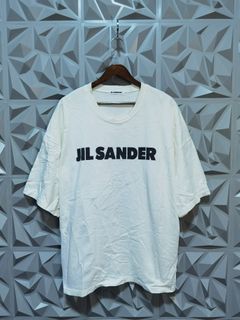 Jil sander big logo tshirt