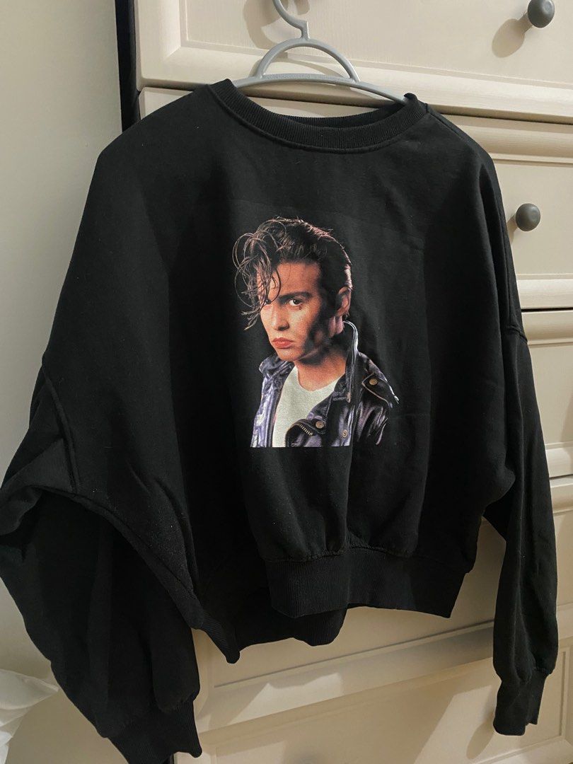 Johnny depp sales sweatshirt h&m