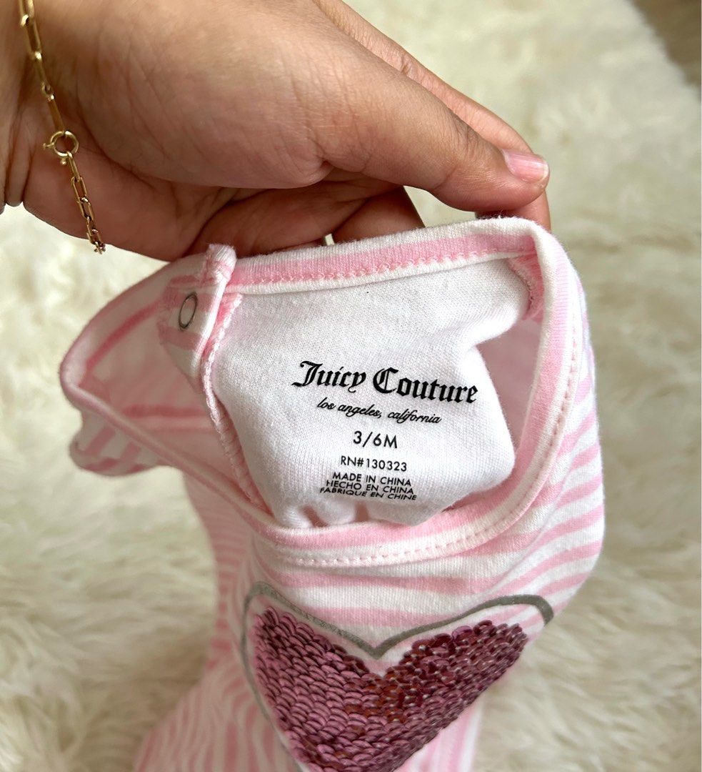 Juicy couture onesie clearance