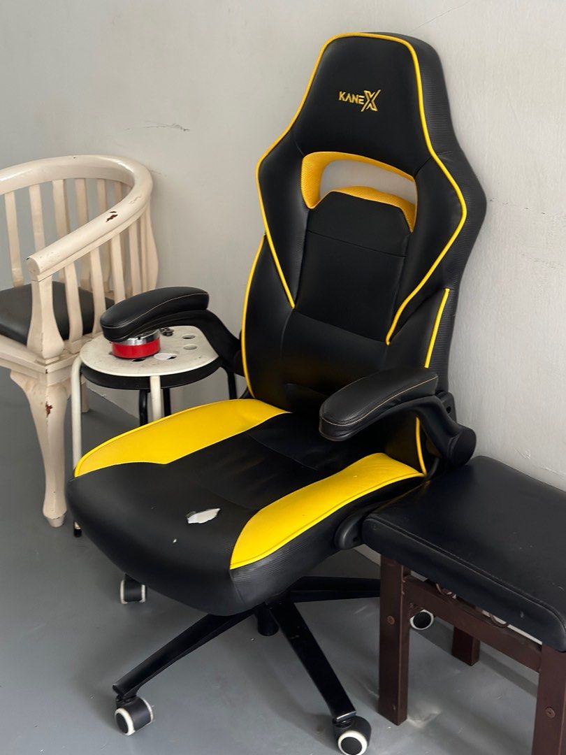 KaneX Gaming Chair Furniture Home Living Furniture Chairs on Carousell