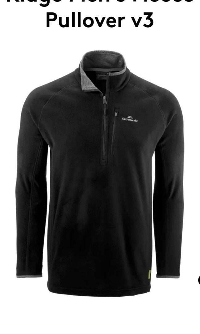 Men's best sale fleece pullover