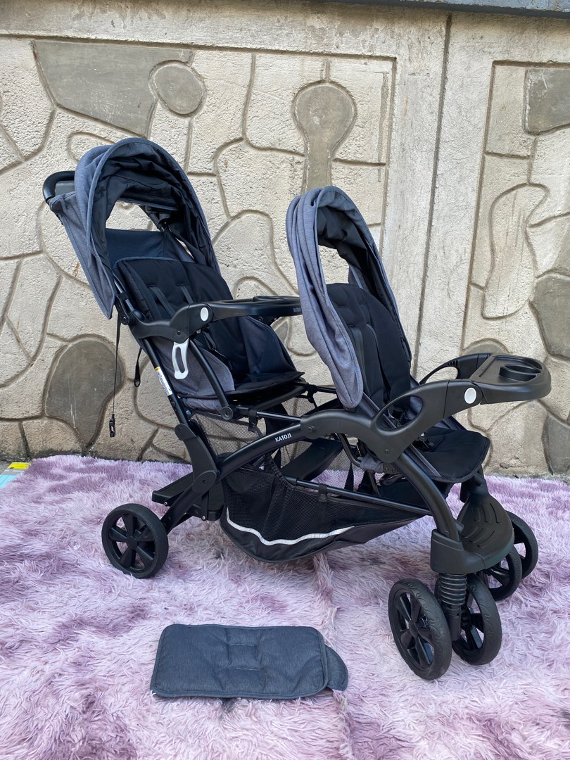 Katoji Tandem Stroller Can Convert to Sit and Stand, Babies & Kids
