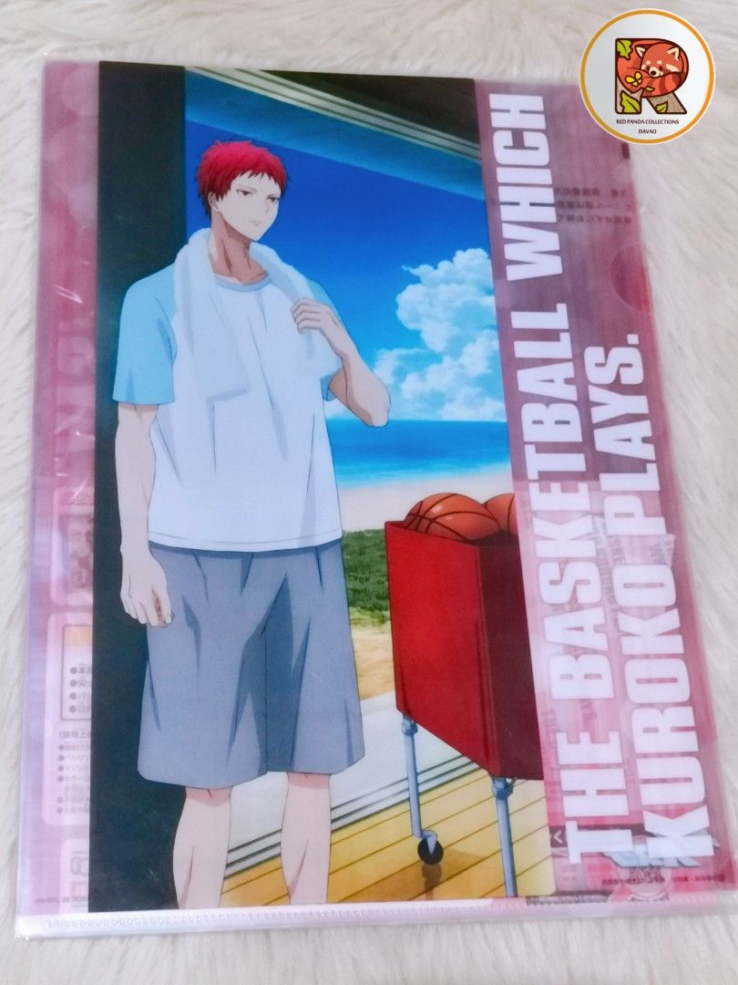 Kuroko no Basket Clearfile Folder A4 Pack (Category: Stationery & School Supplies) located in Davao. Submitted by redpandacollections (Listing ID 1286309198, Image 1). Description: Kuroko no Basket Clearfile Folder A4 Pack Authentic from japan in good condition and quality SEALED mint in condition brand new Consists of 2 A4 folders and 1 postcard Brand Banpresto.