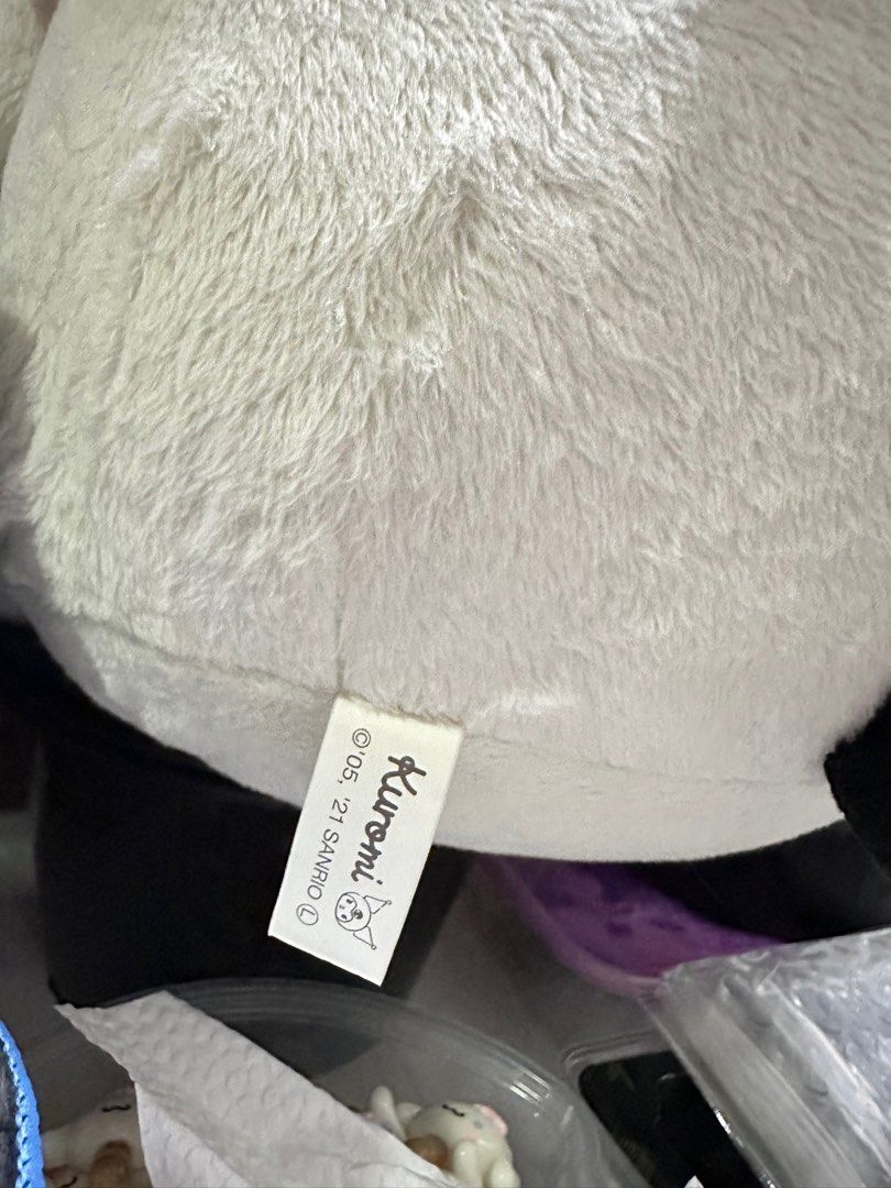Kuromi Sanrio Plushie (Category: Plushies & Soft Toys) located in Pasay City. Submitted by otaku_shop_by_nanami.chan (Listing ID 1286272892, Image 3). Description: Authentic Sanrio Plushie Big Size Kuromi Plushie.