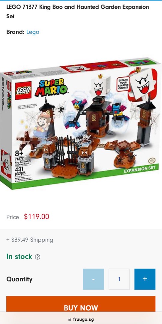 Lego super hotsell mario 71377